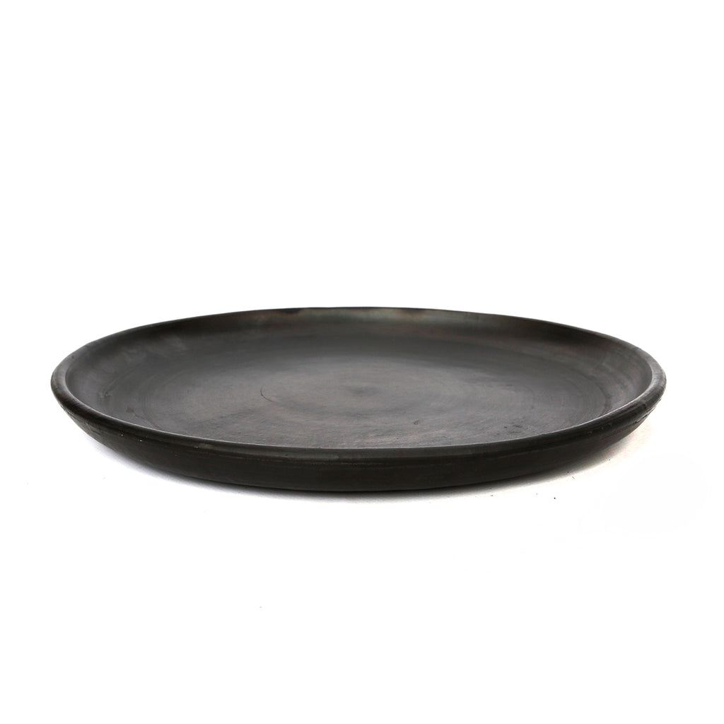 The Burned Classic Plate - Black - L