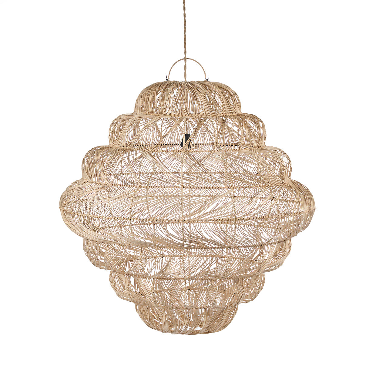 The Aurora Puff Pendant - Natural - XL