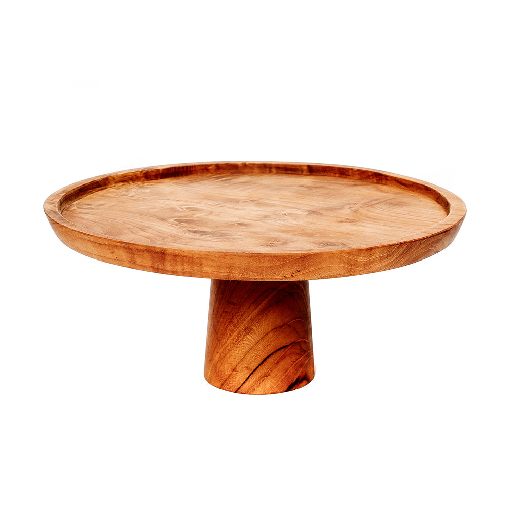 The Teak Root Cake Dish - L