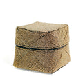 The Beaded Basket - Gold - M