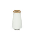 The Sneaky Vase - White Natural - M