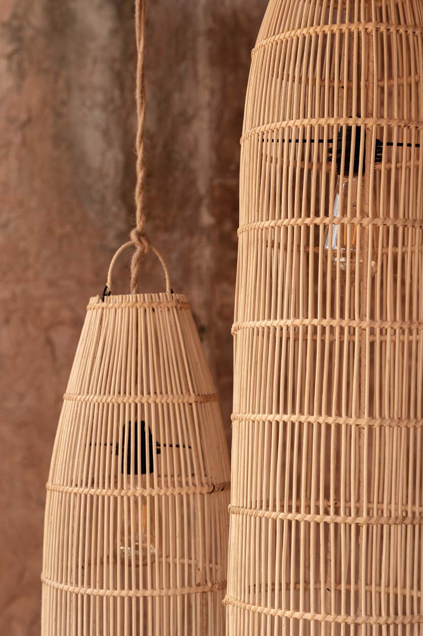 The Fish Trap Pendant - Natural - L