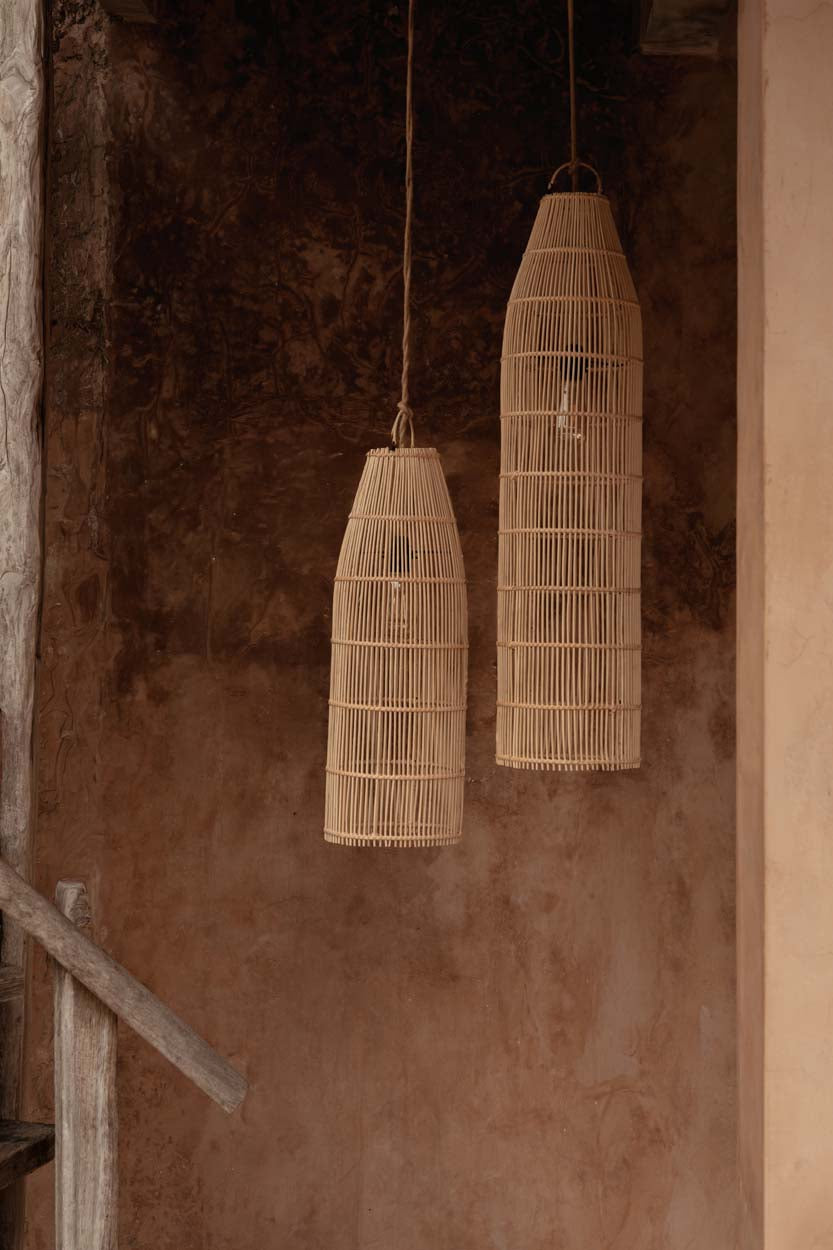 The Fish Trap Pendant - Natural - M
