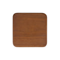 The Material Coaster - Smooth Dark Brown
