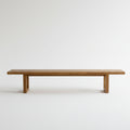 The Bench With Square Foot - Natural - 220
