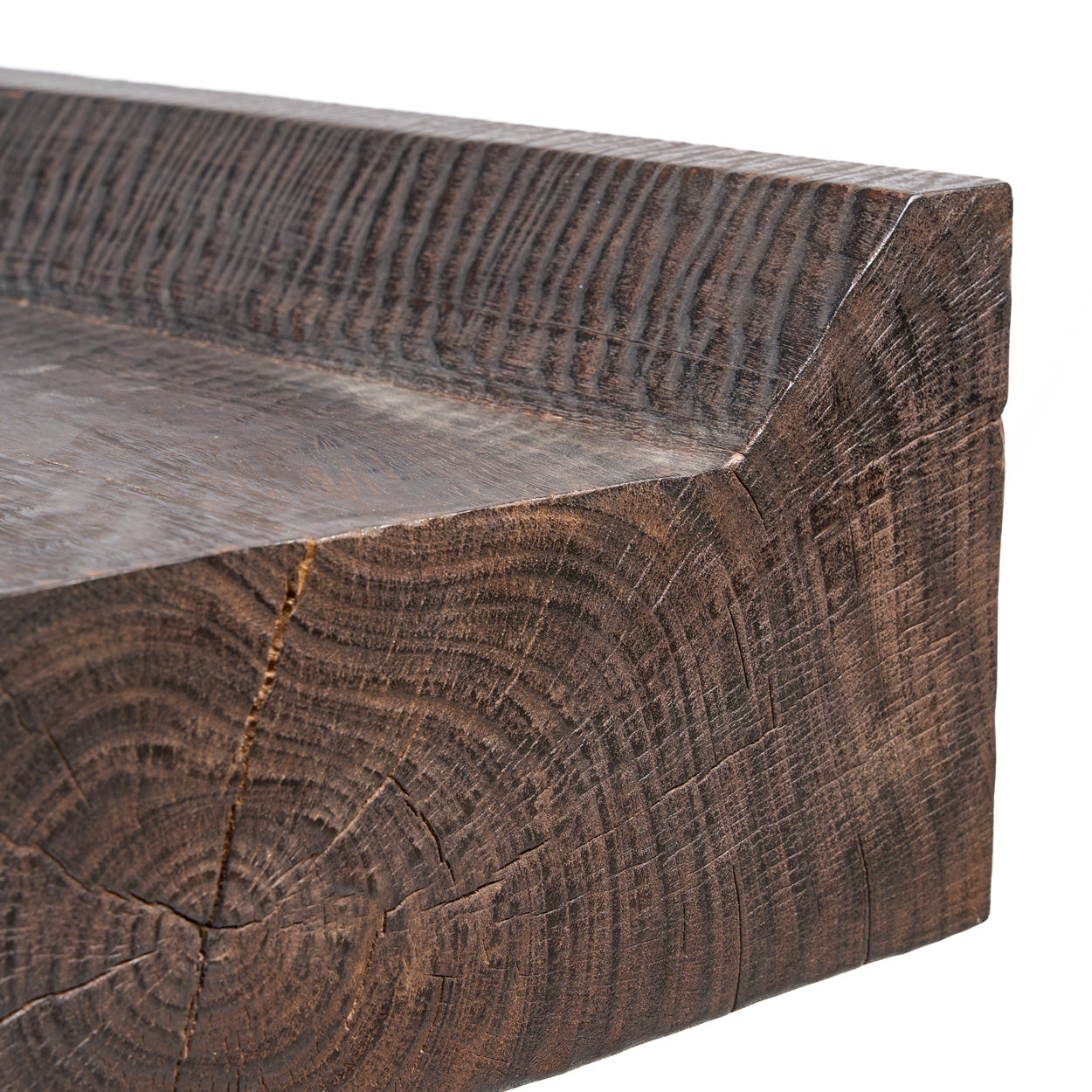 The Center Piece Bench - Dark Walnut