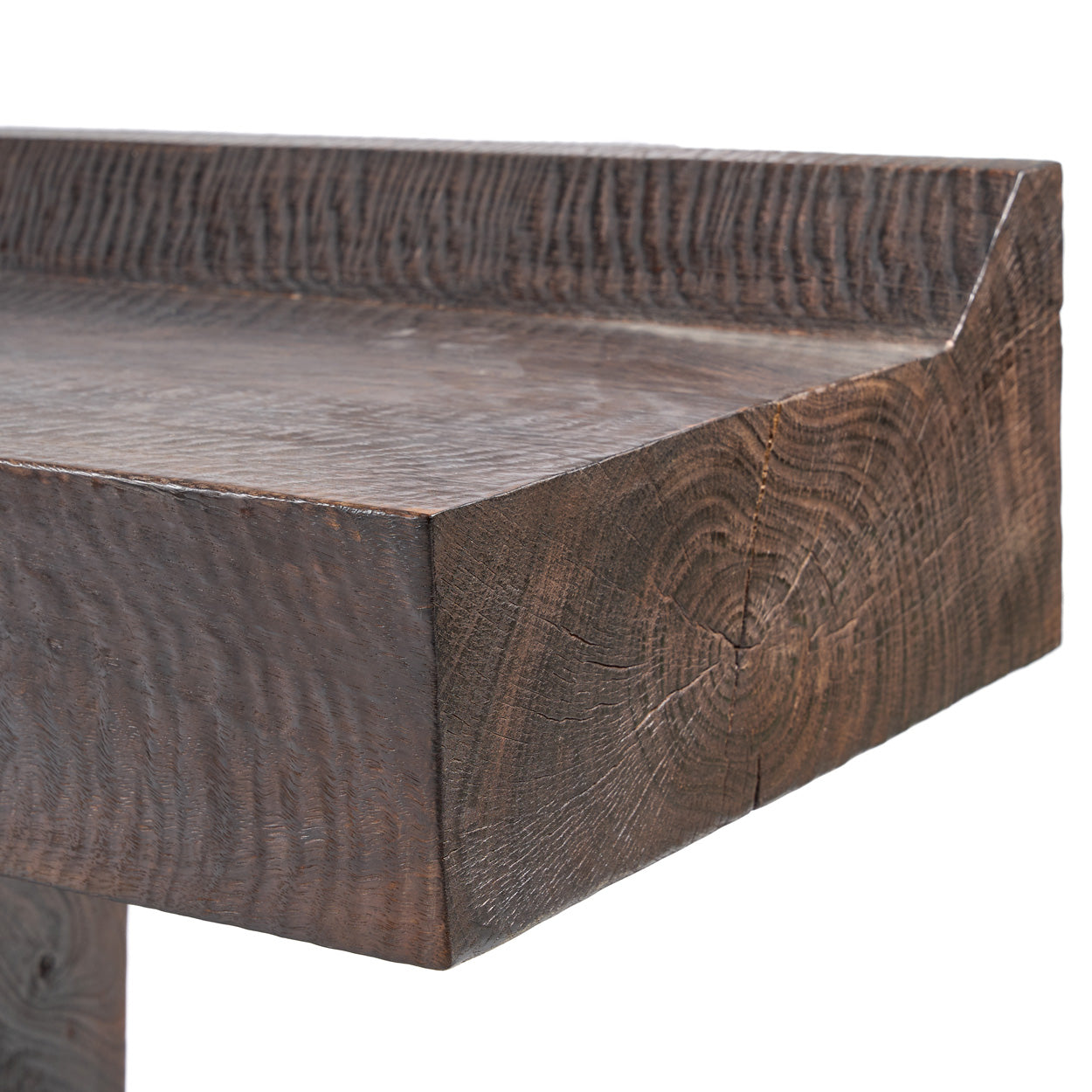 The Center Piece Bench - Dark Walnut