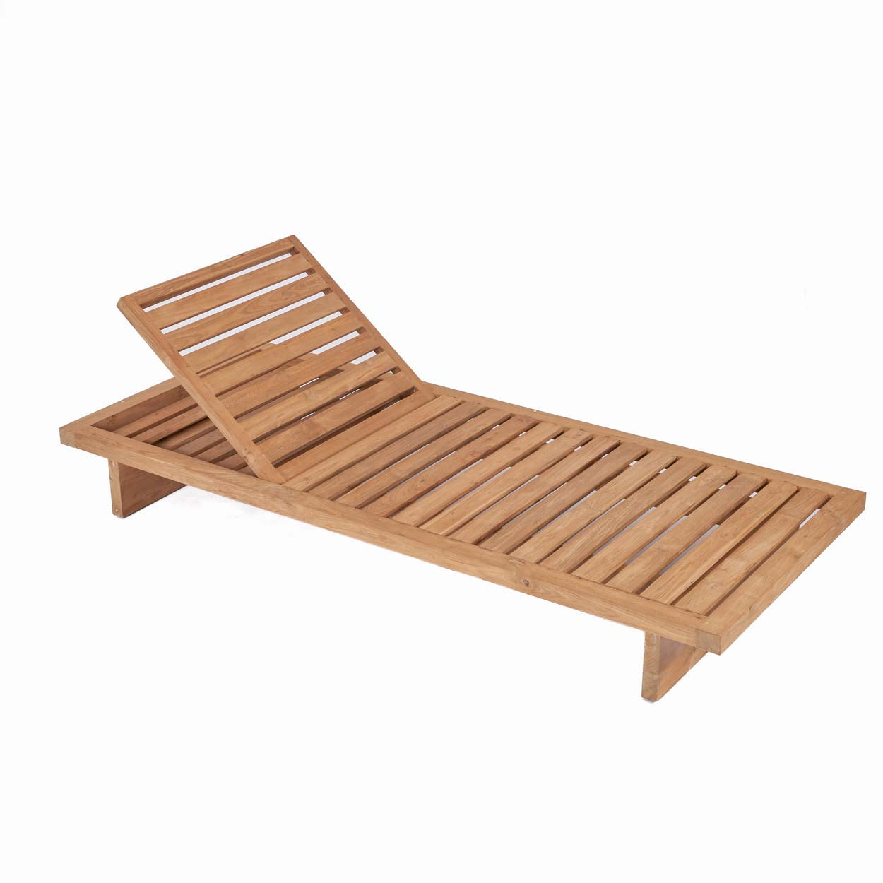 The Pantai Sunbed - Natural White