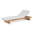 The Pantai Sunbed - Natural White