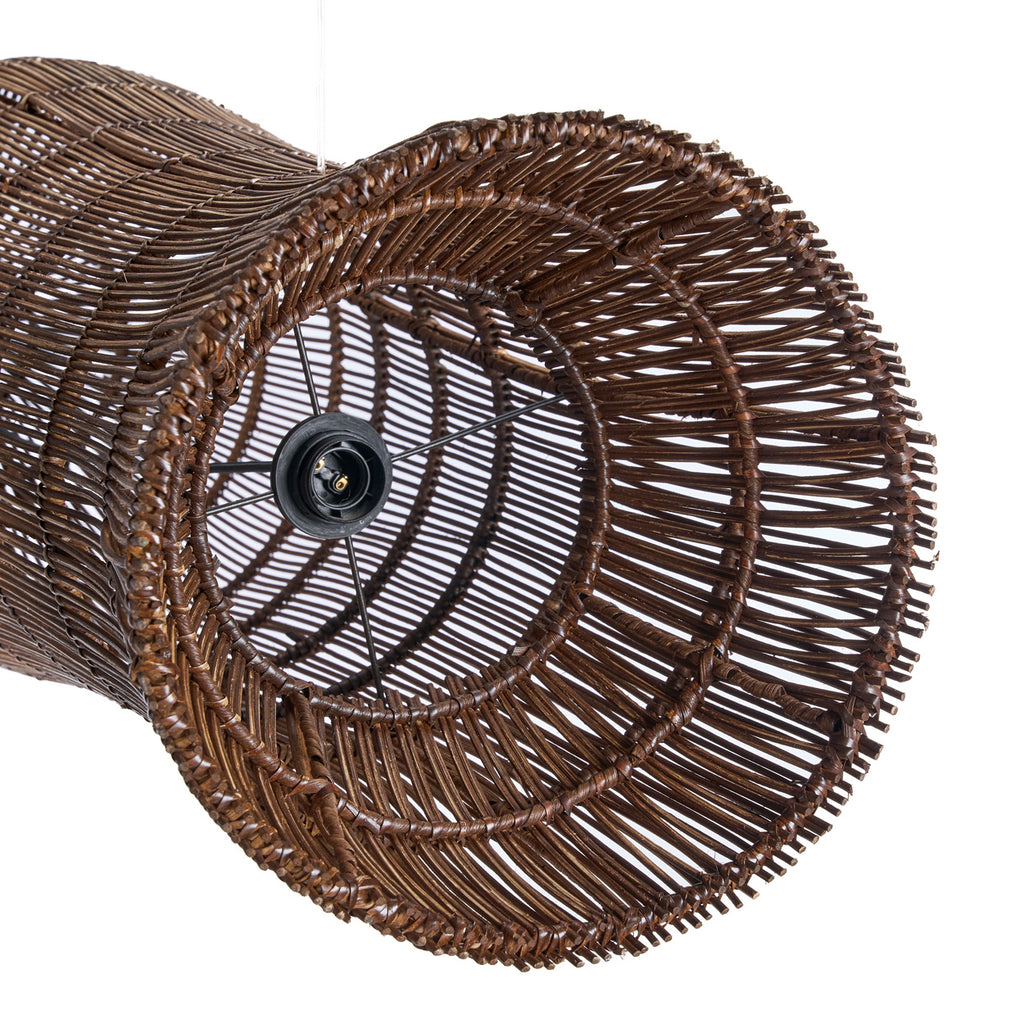 The Oasis Tower Pendant - Dark Walnut - M