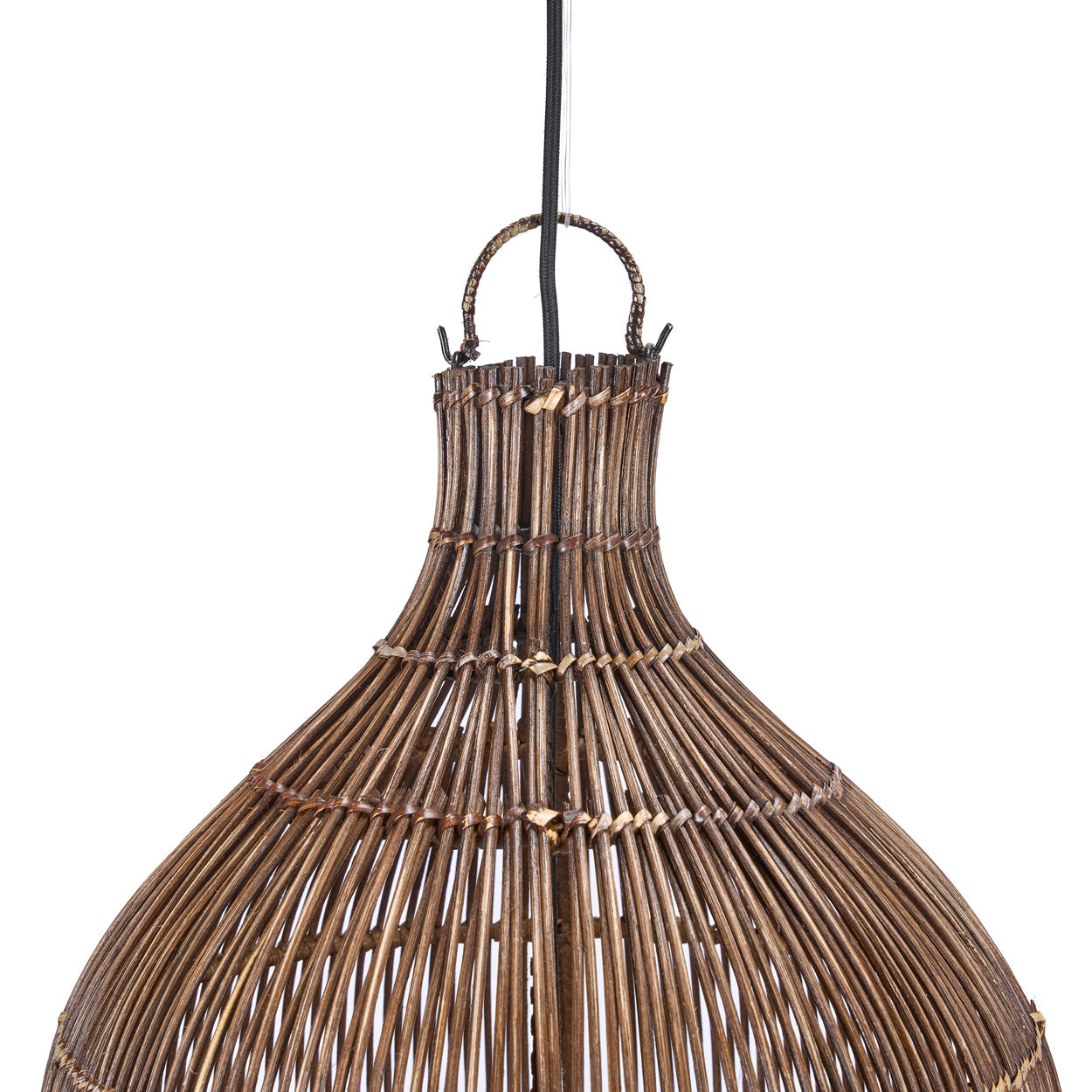 The Oasis Tower Pendant - Dark Walnut - M