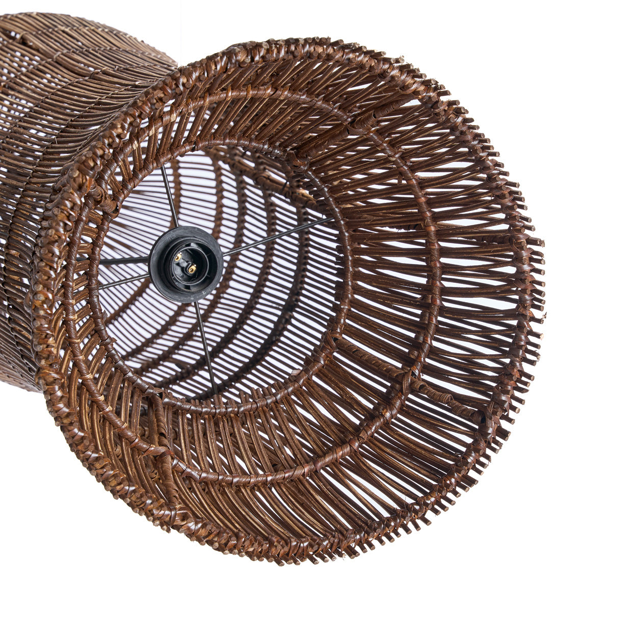 The Oasis Tower Pendant - Dark Walnut - M