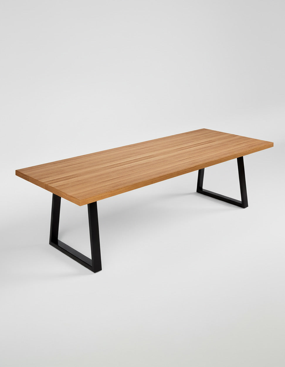The Dining Table With Iron Legs - Natural - 280
