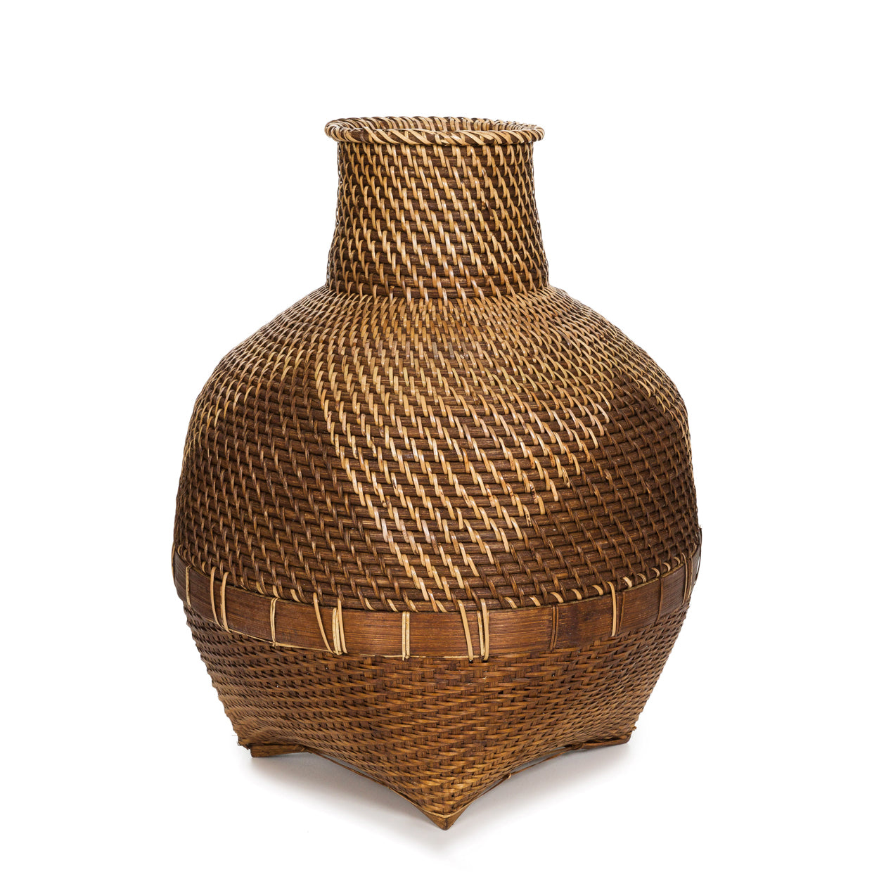 The Colonial Vase - Natural Brown