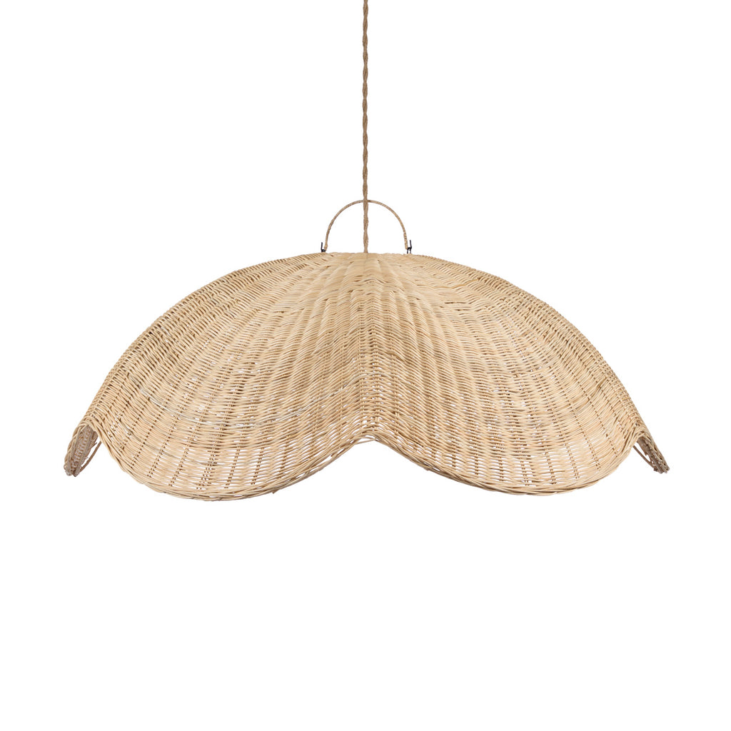 The Wave Pendant - Natural- XL