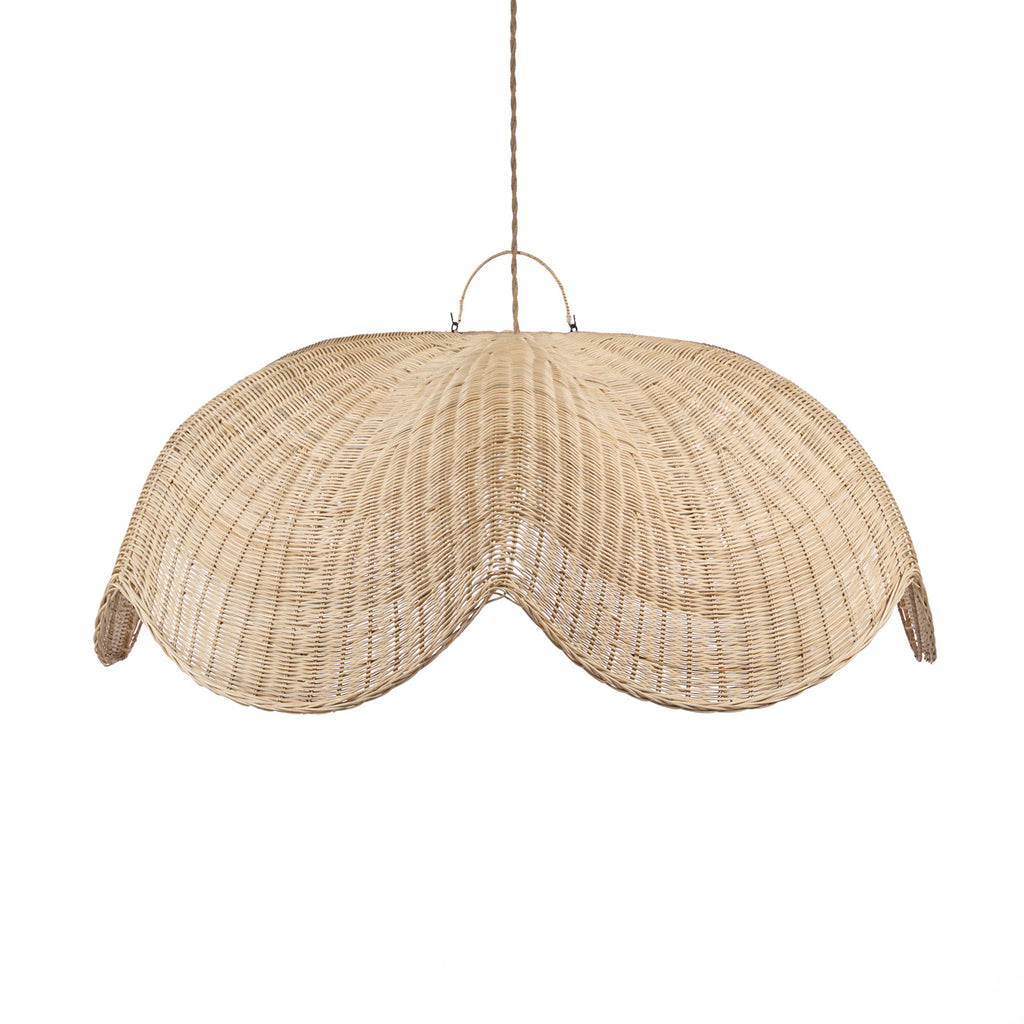 The Wave Pendant - Natural - L