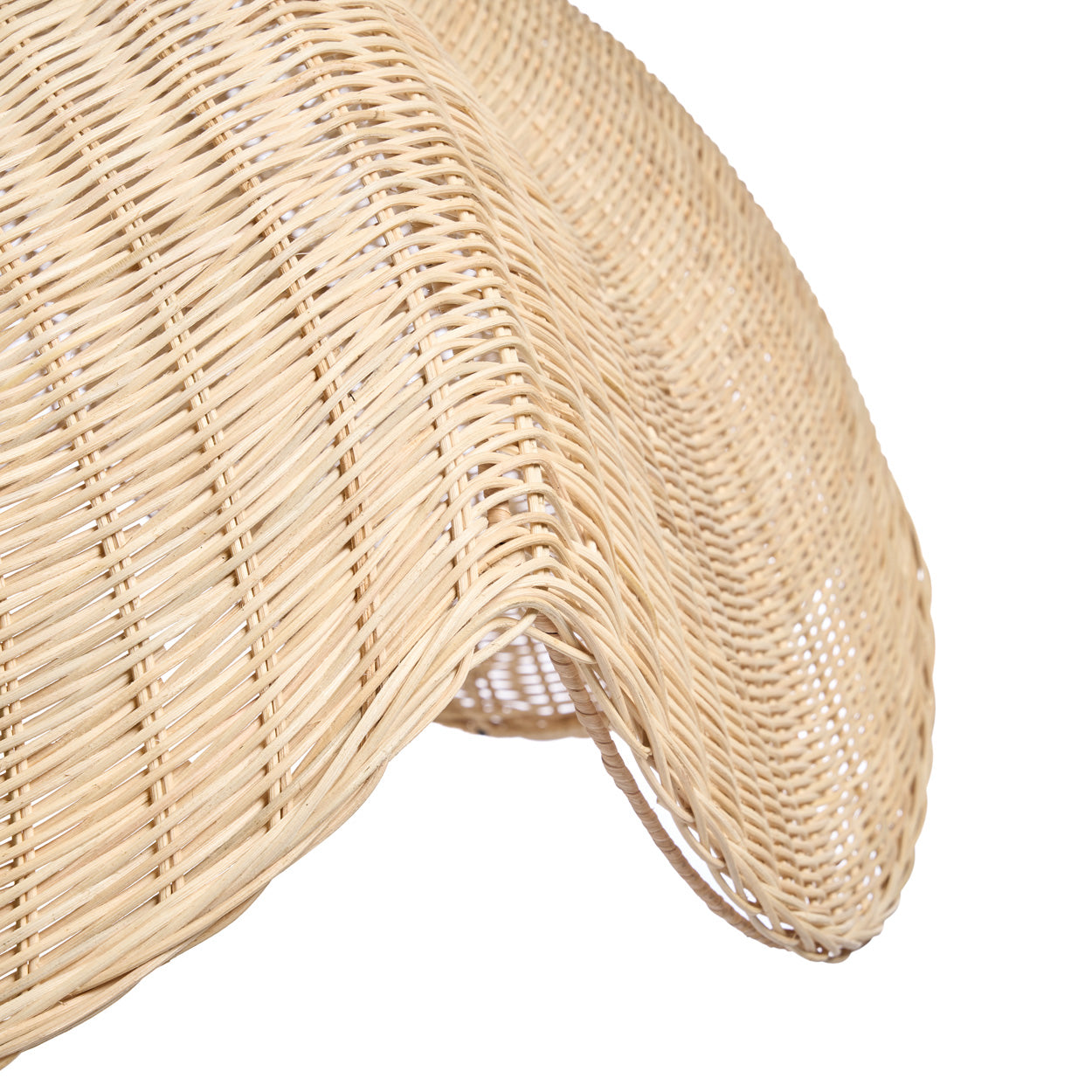 The Wave Pendant - Natural - L