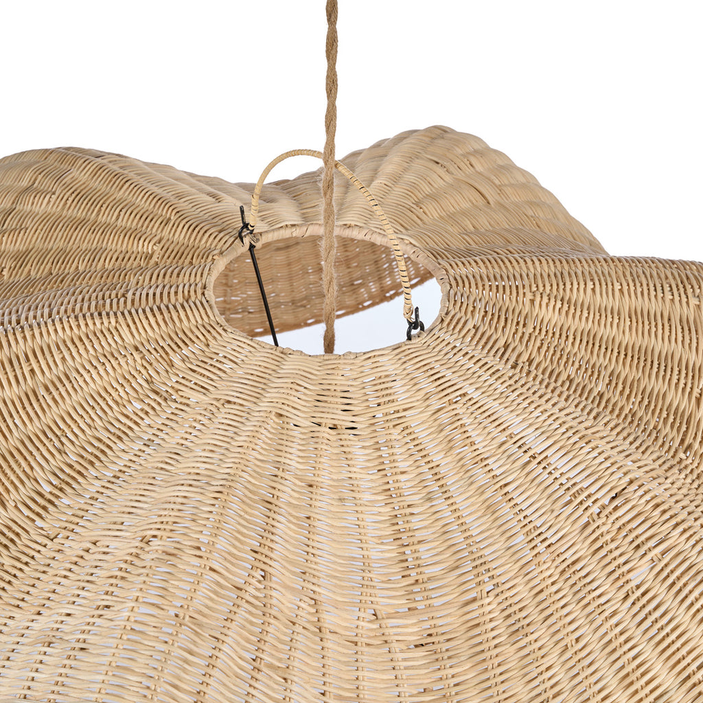 The Wave Pendant - Natural - L