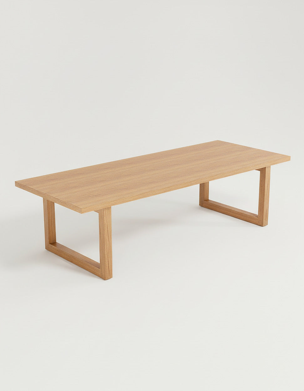 The Dining Table With Square Foot - Natural - 280