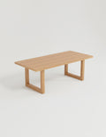 The Dining Table With Square Foot - Natural - 220