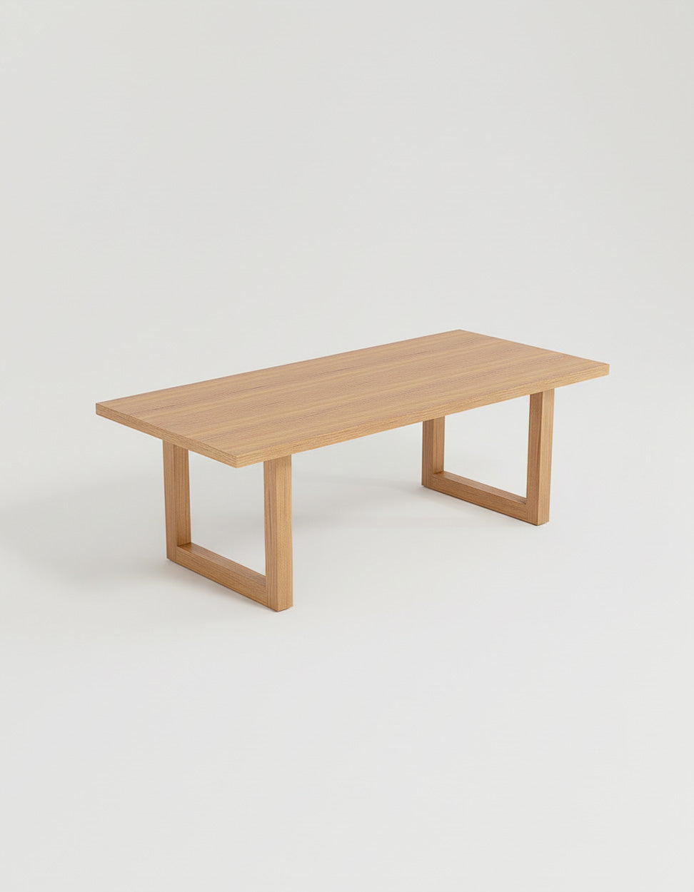 The Dining Table With Square Foot - Natural - 220