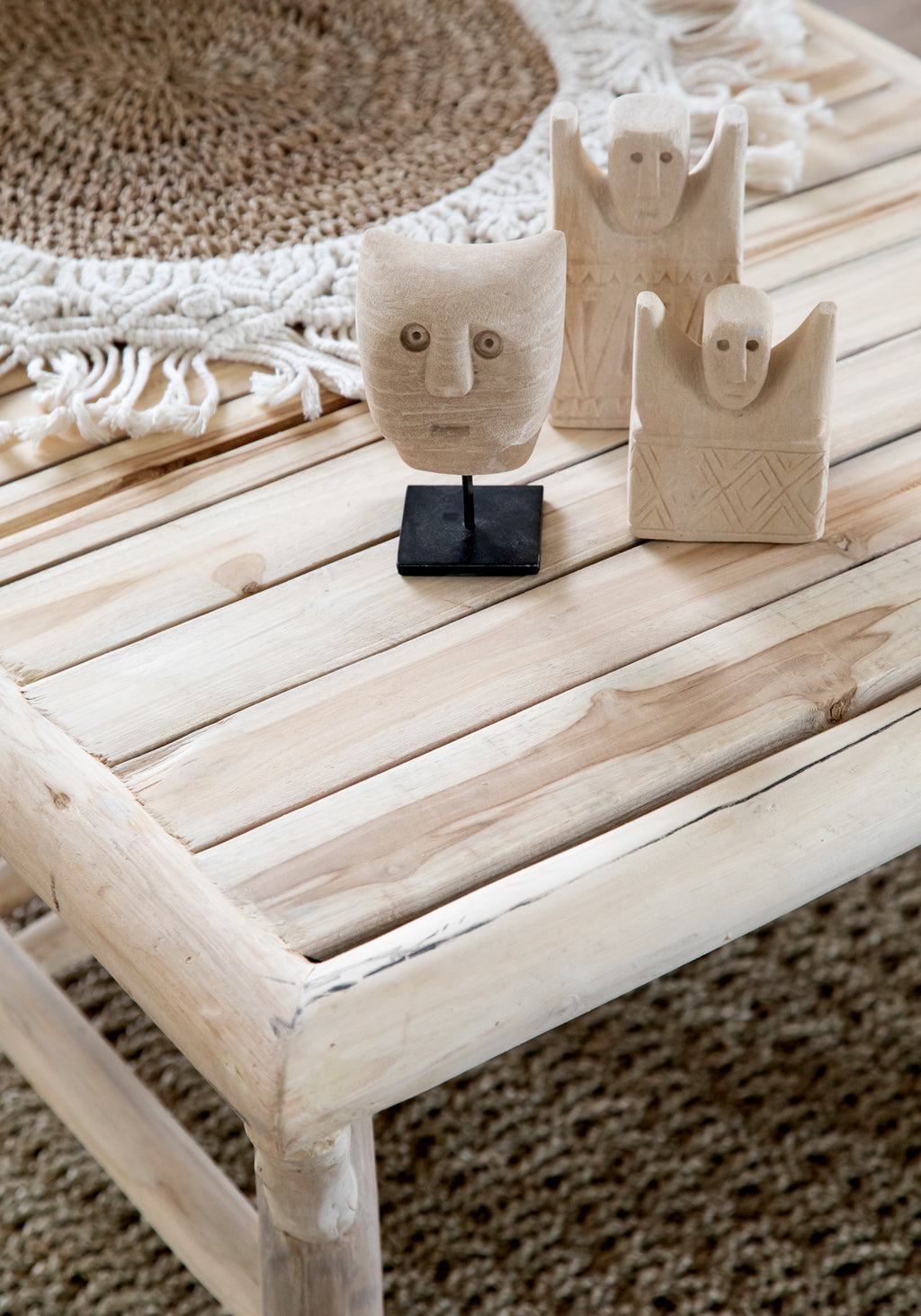 The Boho Center Piece - Natural White