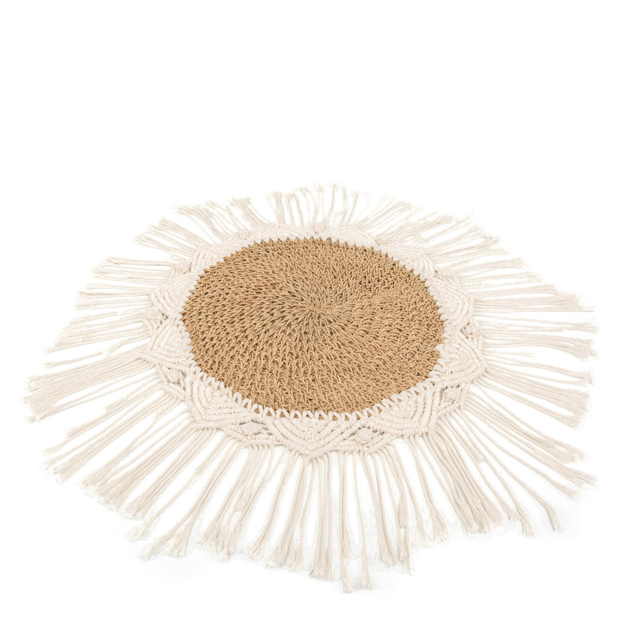 The Boho Center Piece - Natural White