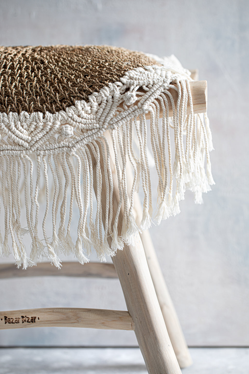 The Boho Center Piece - Natural White