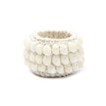 The Kai Macrame Candle Holder - White - S