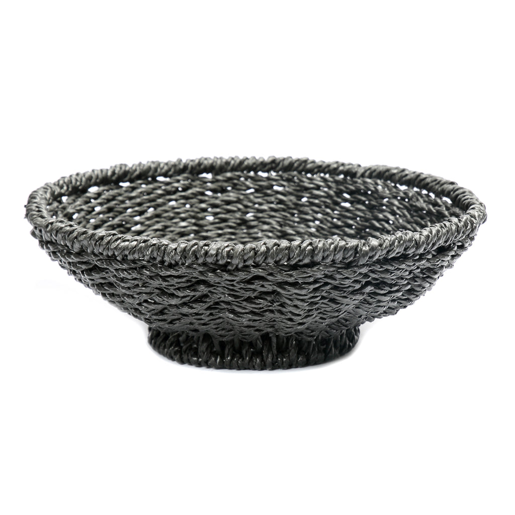 The Porto Seagrass Bowl - Black