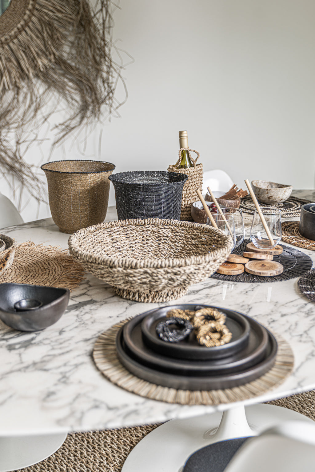 The Porto Seagrass Bowl - Natural