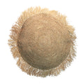 The Raffia Cushion Cover Round - Natural - 60