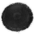 The Fringed Carpet - Black - 150