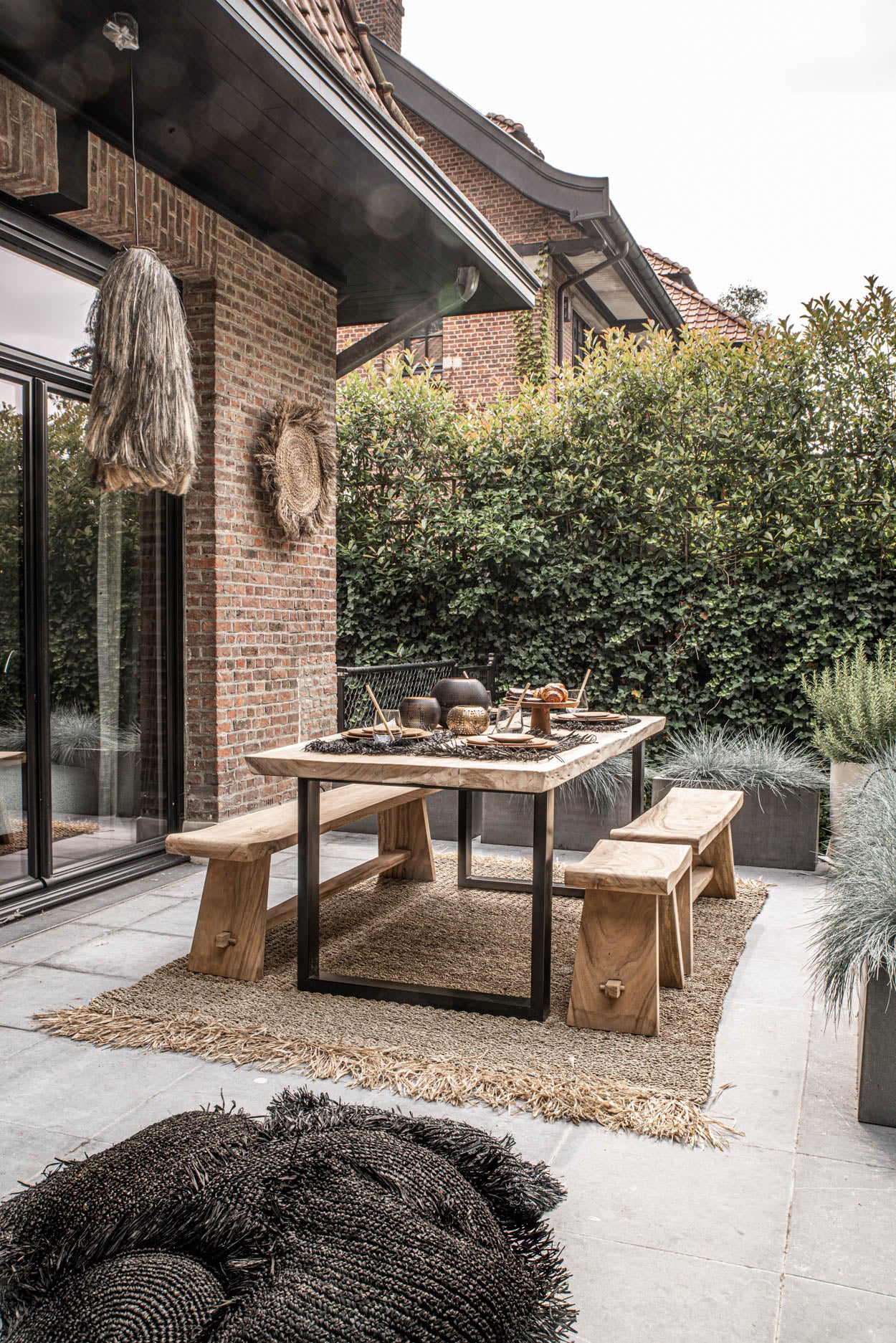 The Suar Bench - Natural - 180