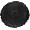 The Fringed Carpet - Black - 200