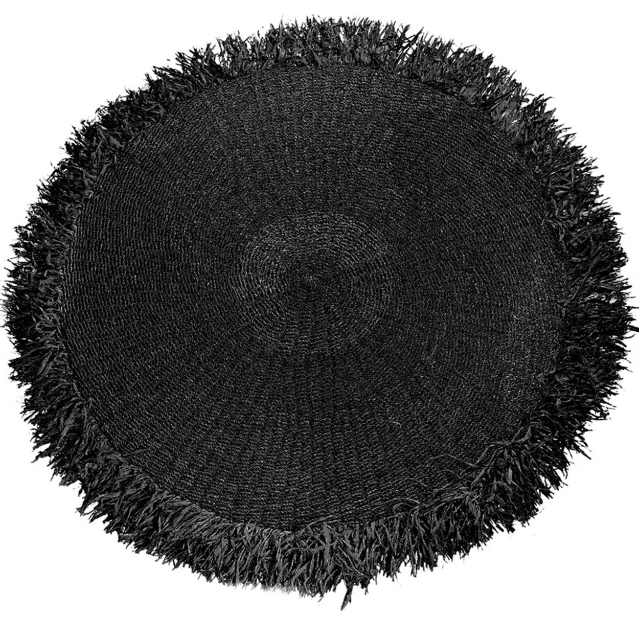 The Fringed Carpet - Black - 200