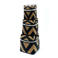The Beaded Basket Cowrie Diamond - Black Gold - SET/3