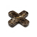 The Marble Pan Coaster - Emparador Brown Marble
