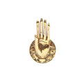 The Golden Mudrah Hand - S