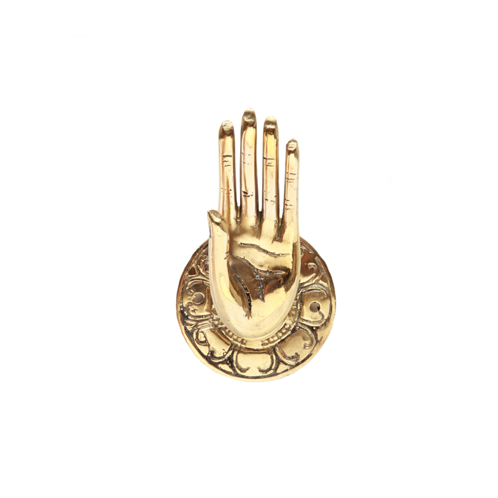 The Golden Mudrah Hand - S