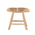 The Island Comfy Stool - Natural Brown