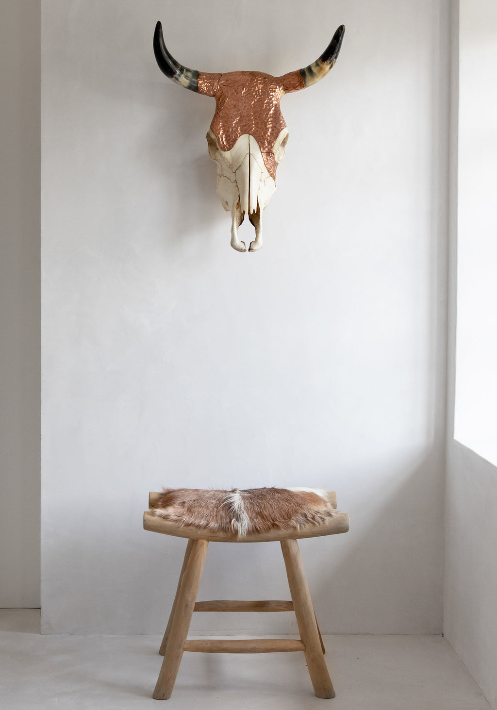 The Island Comfy Stool - Natural Brown