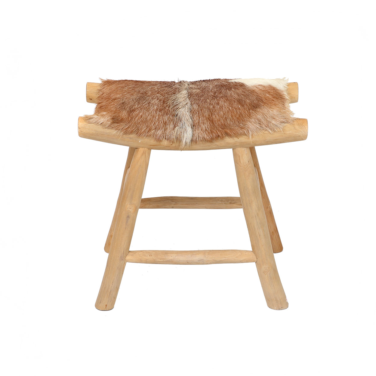 The Island Comfy Stool - Natural Brown