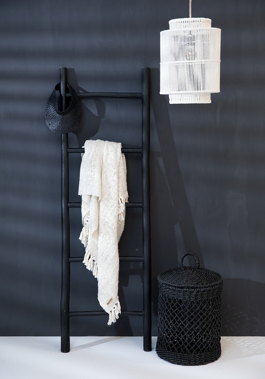 The Laundry Basket - Black - Set of 3