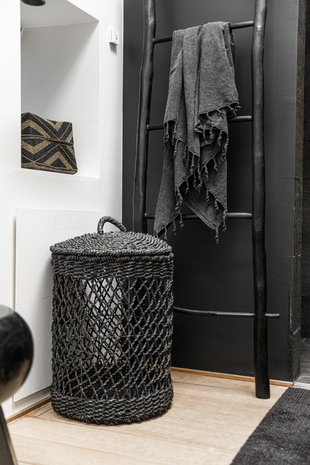 The Laundry Basket - Black - Set of 3