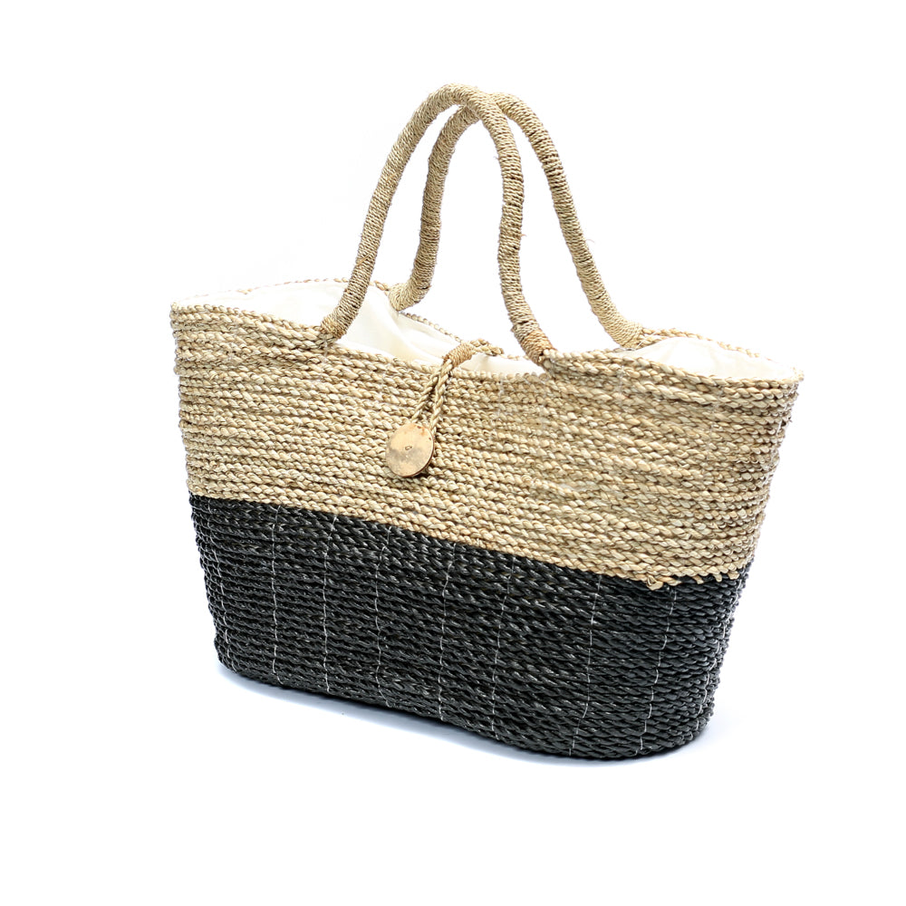 The Seminyak Basket - Natural Black