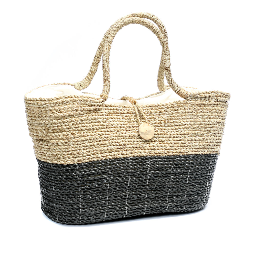 The Seminyak Basket - Natural Black