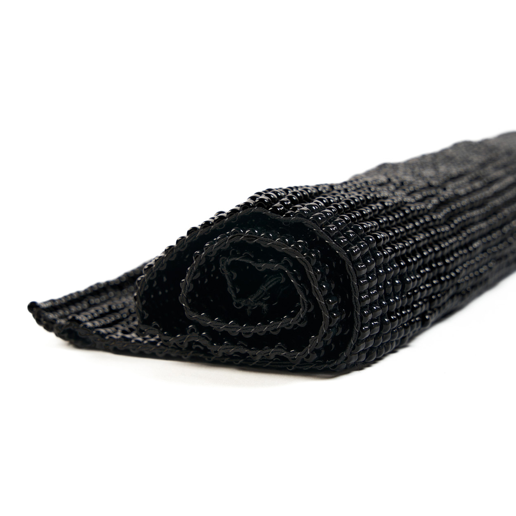 The Beaded Placemat - Black