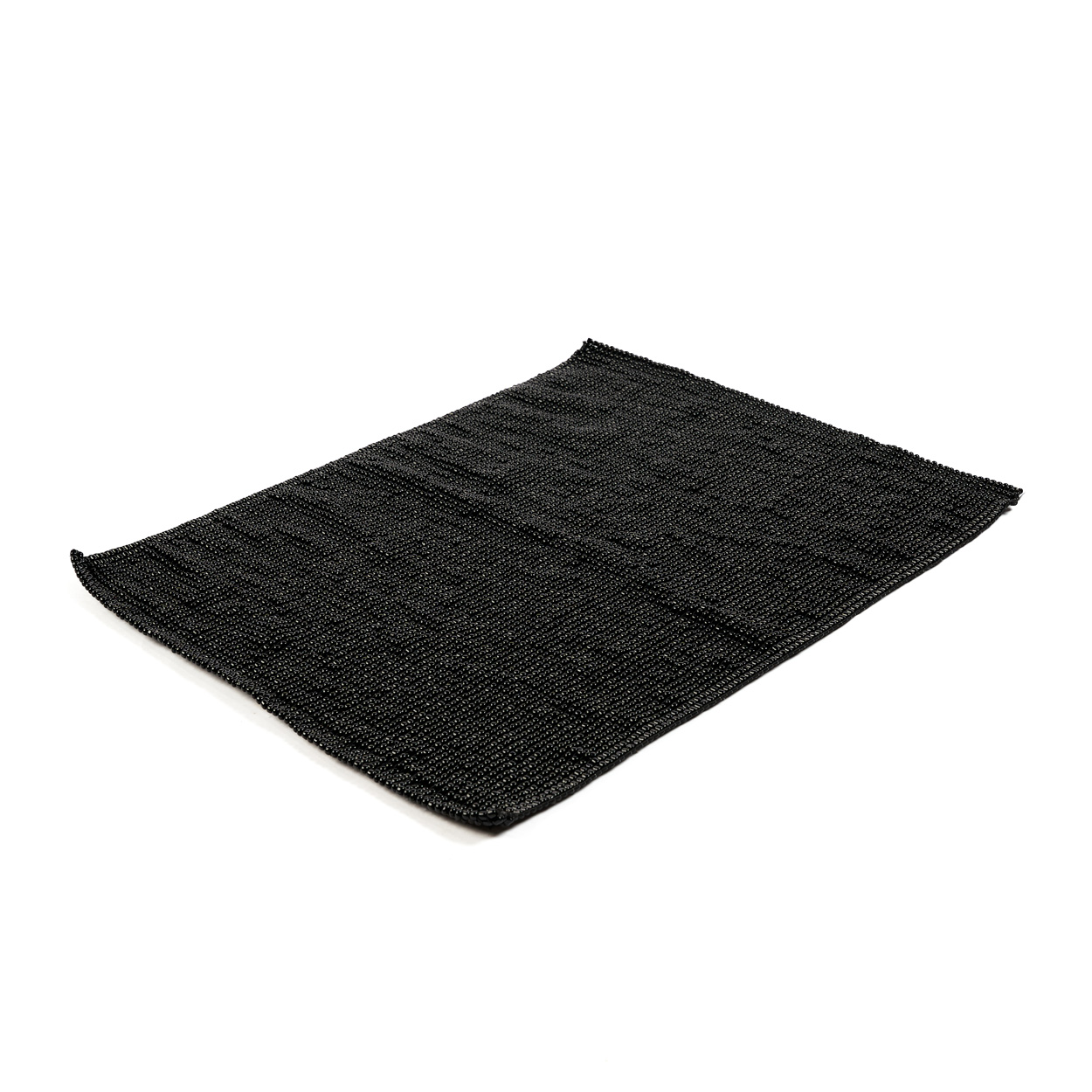 The Beaded Placemat - Black