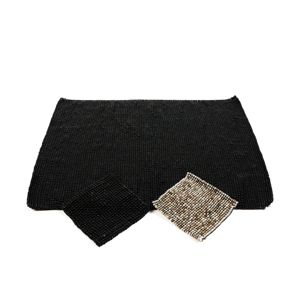 The Beaded Placemat - Black